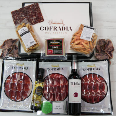 Caja Paleta cebo de campo ibérica 50%+ con todo