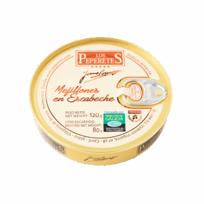 Mejillones en Escabeche 10-12 PZS Peperetes